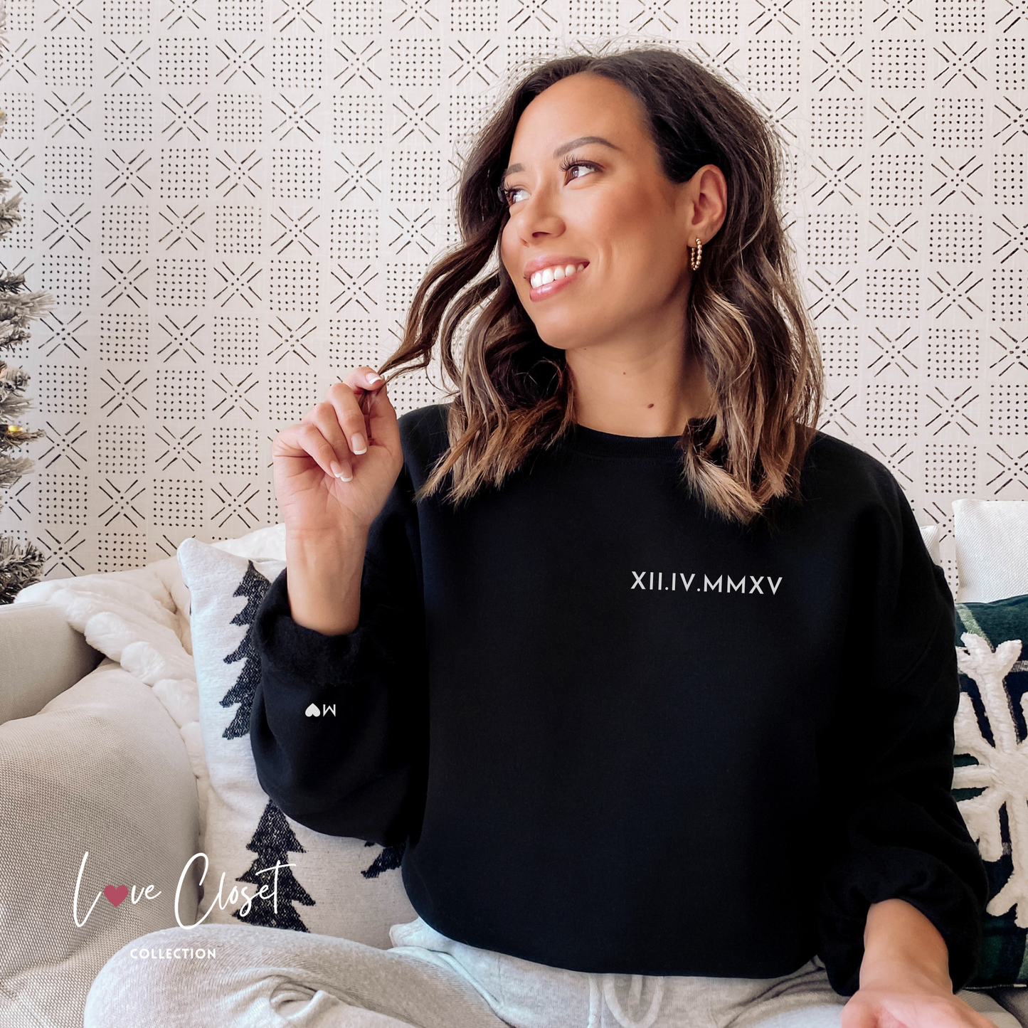 Sweat-shirt personnalisé | Date couple